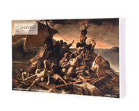 Das Floß der Medusa – Théodore Géricault Puzzle Kunstwerk, 1000 Teile, Verpackung Vorderseite