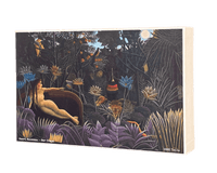 Der Traum – Henri Rousseau Puzzle Kunstwerk, 1000 Teile, Verpackung Vorderseite