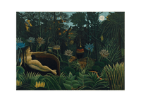Der Traum von Henri Rousseau als 1000-Teile-Puzzle-Kunstwerk – Motivansicht
