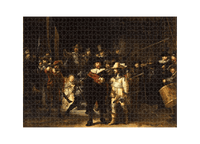 Die Nachtwache von Rembrandt van Rijn als 1000-Teile-Puzzle-Kunstwerk – Motivansicht