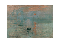 Impression, Sonnenaufgang von Claude Monet als 1000-Teile-Puzzle-Kunstwerk – Motivansicht