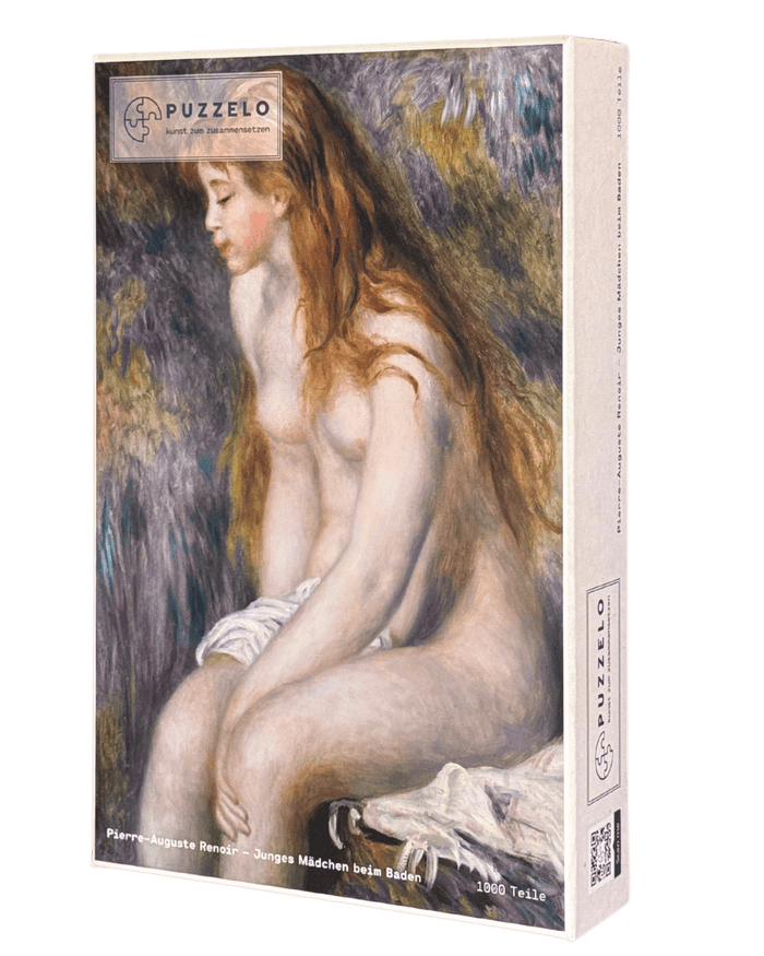 Junges Mädchen beim Baden – Pierre-Auguste Renoir