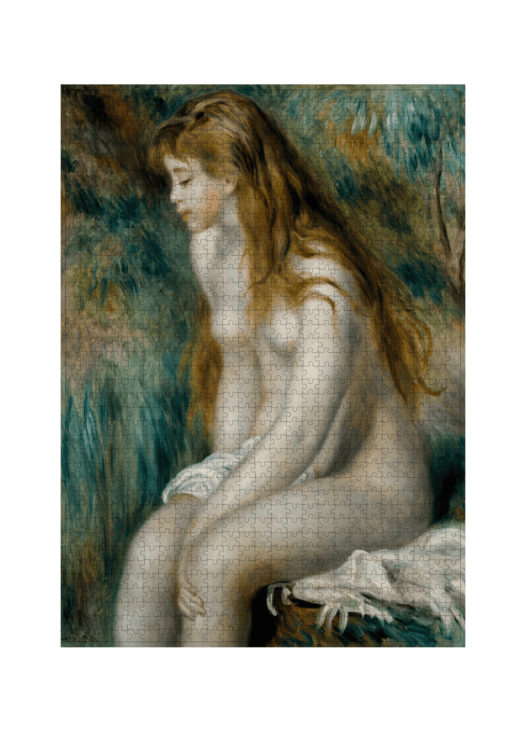 Junges Mädchen beim Baden – Pierre-Auguste Renoir