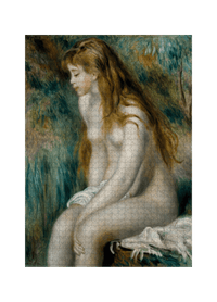 Junges Mädchen beim Baden – Pierre-Auguste Renoir
