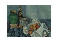 Stillleben mit Äpfeln von Paul Cézanne als 1000-Teile-Kunstpuzzle – Motivansicht